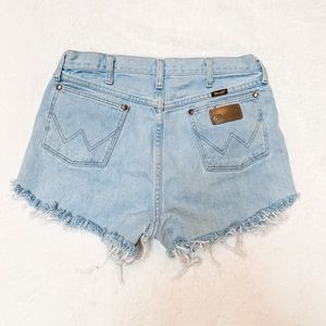 Vintage Wrangler Cutoffs